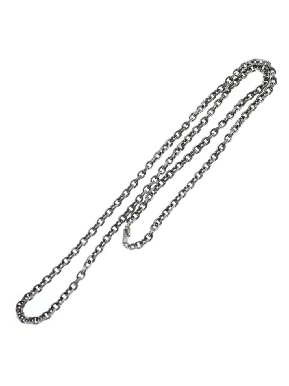 Chrome Hearts Paper Chain 30 Silver Necklace